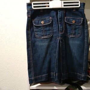 Gap denim skirt